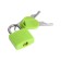 The castle of a hinged suitcase, small, green