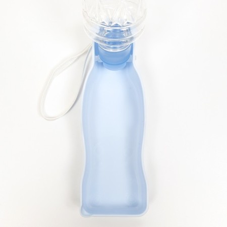 Walking auto -pound with a curly bottle, 250 ml, blue-2