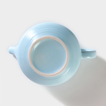 A set for the tea ceremony Ceramic “Morning”, 5 items: 4 Piales 50 ml, kettle 200 ml-9