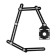 The folding line of the tundra for positioning holes during drilling, 6 angles, 25-45-60