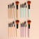 Set of makeup brushes "Soft", 5 objects, color mix