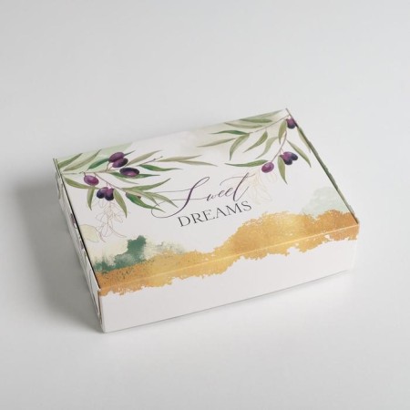 Gift folding box, packaging, "Dreams", 21 x 15 x 5 cm