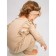 Children's overalls with ruffles fashion, height 74 cm, beige color