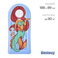 Face Flip swimming mattress, 188 x 89 cm, mix, 43421 Bestway