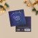 Mini-postcard "Happy New Year", 7 x 7 cm, new year