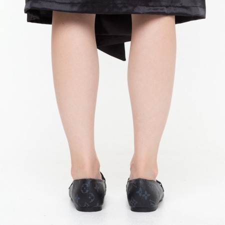 Mokasins are children, the color is black mix, size 36 (fact size 34)-6