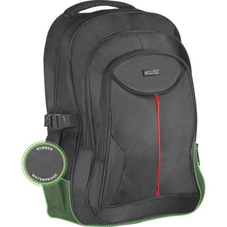 Laptop-rugboat bag, organizer, polyester, Defender Carbon 15.6, Black, 26077-4