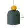 Lamp Bayerlux "Teddy" E27 40W yellow green 20x14x20-120cm