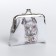 Wallet on the farmar, white color