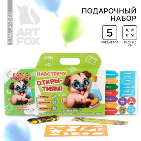 Gift set of 5 items on the graduation "Towards discoveries"
