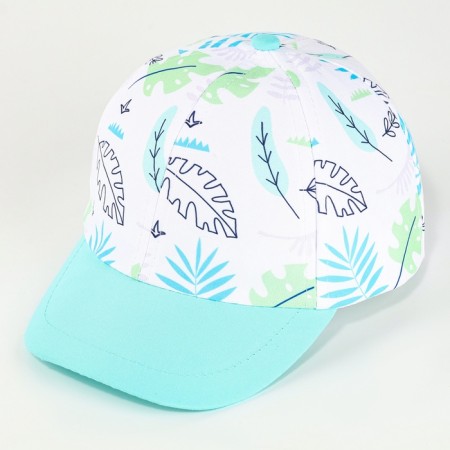 Baby cap for the boy "Leaflets" rr. 48-50-1