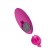 VIBROYAICO with pulsating balls Jos Circly, silicone, pink, 9 cm