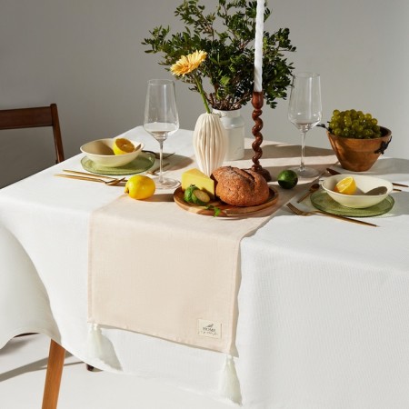 Sl Home "Gloomy" 40x142 +/- 3cm, linen 100%, 180 g/m2-1