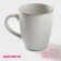 Mug ceramic shade "Vanilla", 350 ml, white color