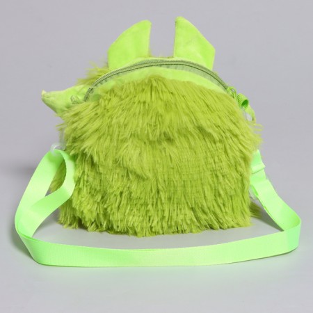 Handbag "Montstrika", 18 cm, green color-2