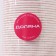 Baking uniforms of round share "peas", d = 6.5 cm, pink color