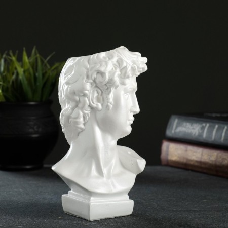 Kashpo - organizer "Bust David" Pearl, 9x17x8.5cm-4