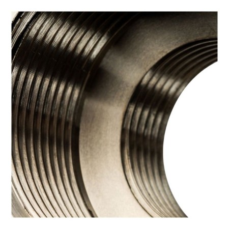 The coupling Stout SFT-0006-001121, 1 1/2 "x1", internal, transition, nickel-plated brass-3