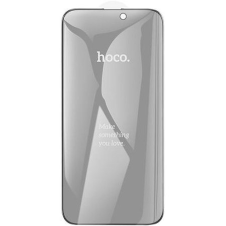Hoco protective glass, for iPhone 14 Pro, antishpion, full glue, 0.33 mm, 9 h-4