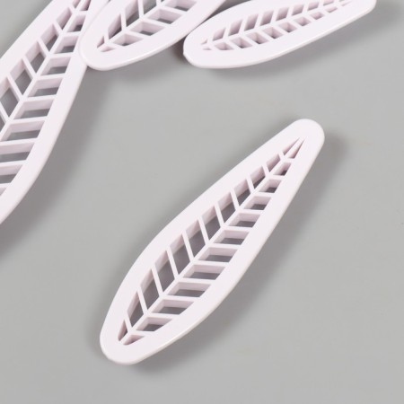 Cutters for polymer clay "leaflets" set 4 pcs 6x1.2 cm 8x1.6 cm 10x2.1 cm 12x2.5 cm-2