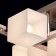 Tetro ceiling chandelier 5x60W E14 Metal 65x65x20cm