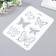 Plastic stencil "Beautiful butterflies" 16x22 cm