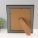 Photo frame plastic 20x25 cm "Greece" brown with gold 27x32 cm