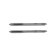 Taps metric manual tundra, M4 x 0.7 mm, a set of 2 pcs.