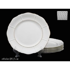 Set of Lenardi izobell Gold, D = 26.5 cm, 6 pcs