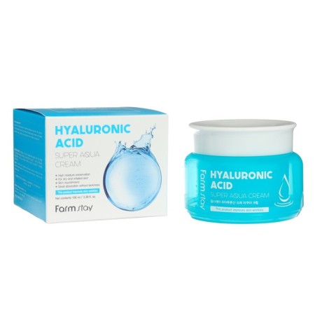 Farmstay face cream is supervisory, with hyaluronic acid, 100 ml