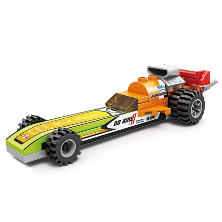 Designer "Race. Powerful motors ", 8 in 1, color mix, in the package-6
