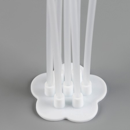 Star for balloons for 7 balls, chamomile base, height 80 cm-4