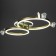 Causte "Trio butterflies" 54W LED 6000K gold 65x45x10cm Bayerlux