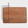 Magistro cheese cut, 24.5 × 16.5 cm, acacia