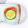 Mask for sleep "Cucumber mood", 19.3 x 9.5 cm, blue color