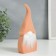 Souvenir Ceramics "Puff Gene" Orange Fllock 16.8x3x7.5 cm