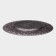 Glass Plane Locking Magistro "Crinkle", D = 33 cm, color gray color