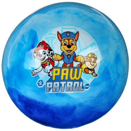 Children's ball PAW PATROL, 22 cm, 60 g, marble, mix-6