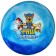 Children's ball PAW PATROL, 22 cm, 60 g, marble, mix