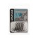 The triple hook Nautilus Treble 2x-Series 2406, BN color, No. 1/0, 5 pcs.