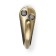 Hook furniture tundra TKO008, one -rod, bronze