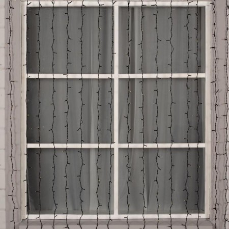 Garland "Curtain" 2 × 3 m, IP44, UMS, dark thread, 760 SMD-LED, glow warm white, 220 V-1