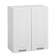 Cabinet hinged shv 600 Provence, 600x300x720, MDF, white/white