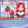 Reusable stickers of dressing “Fantasy chan”, A5, anime