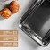 Stainless steel baking sheet, 3.8 liters, 39.5 × 29 × 5.5 cm, chrome color