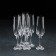 A set of glasses for champagne "Julia", 180 ml, 6 pcs