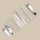 Manicure set "Soft", 10 items, in case, color mix