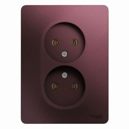 Schel001120 Glossa, SP, 2 sockets, IP20