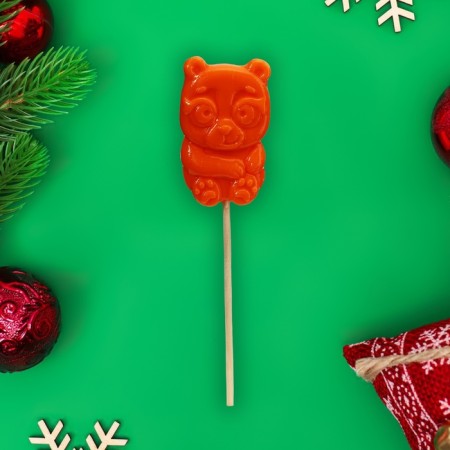 New Year. Caramel Lolloice Figure Sweet Ness "Polar Beasts", 24 g-1