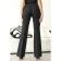 Female trousers, size 46, black color